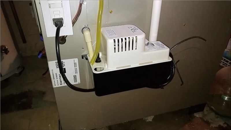 Condensate pump- air conditioner leaking water