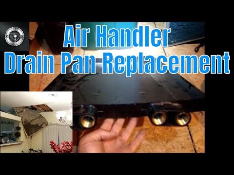 damaged drain pan can cause air conditioner water leak