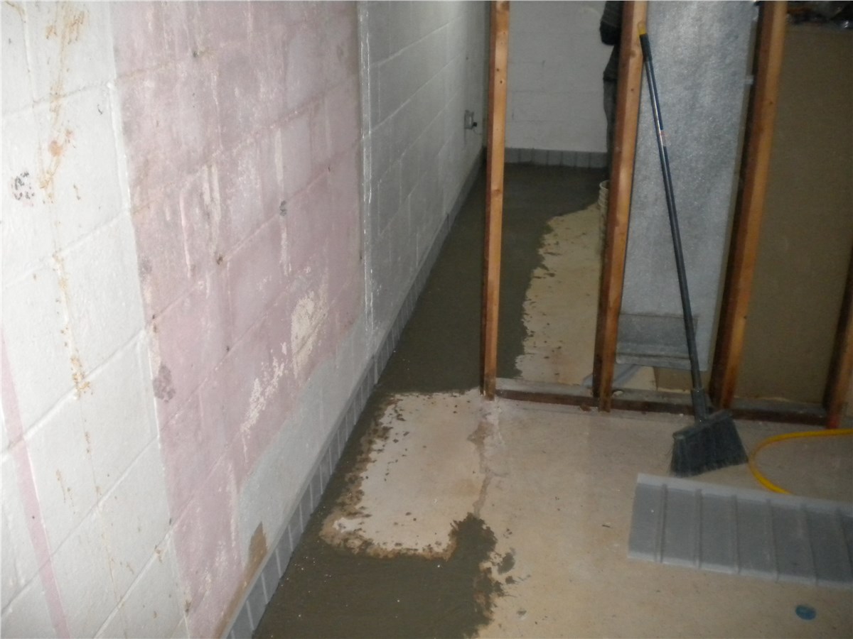 Water Damage Basement Repair