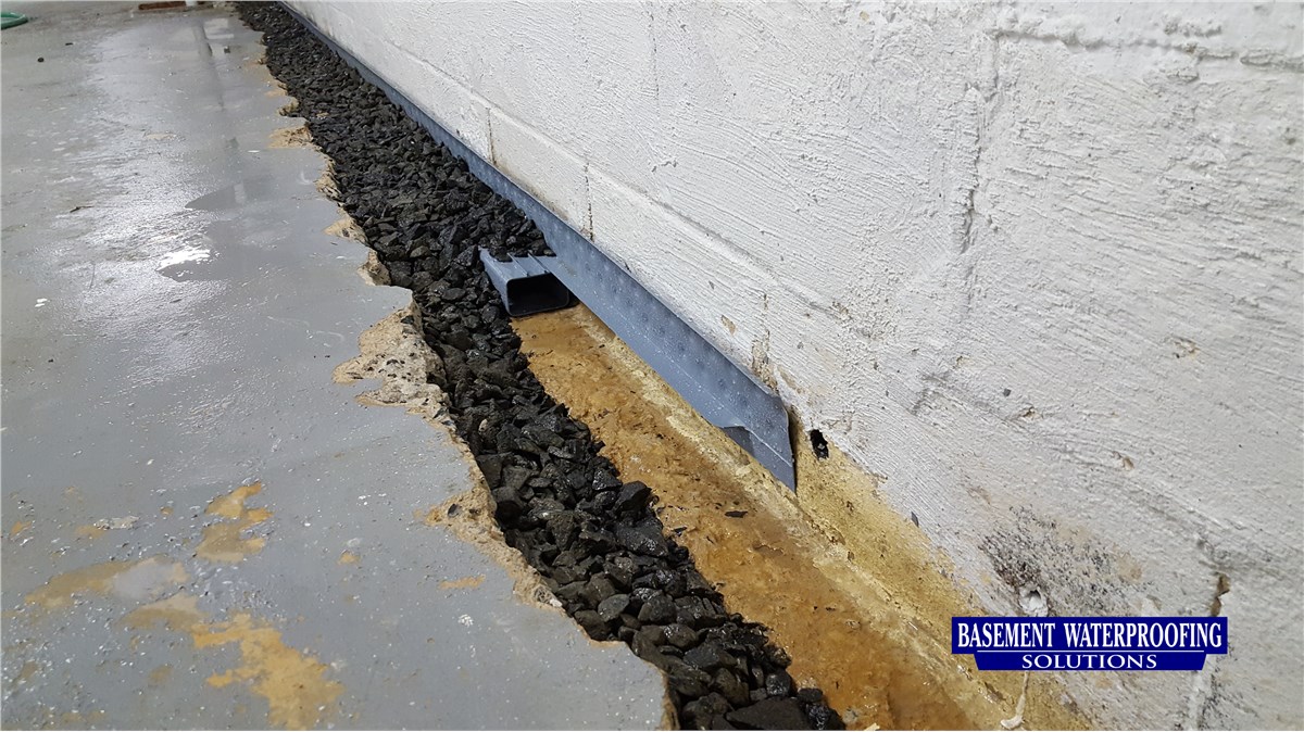 French Drain Replacement French Drain Basement