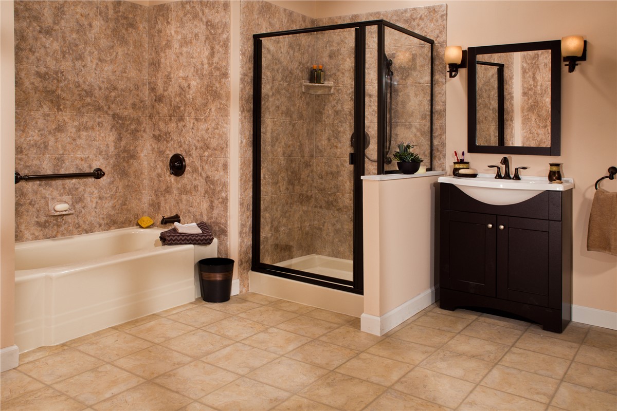 One Day Master Bathroom Remodeling from The Bath Company