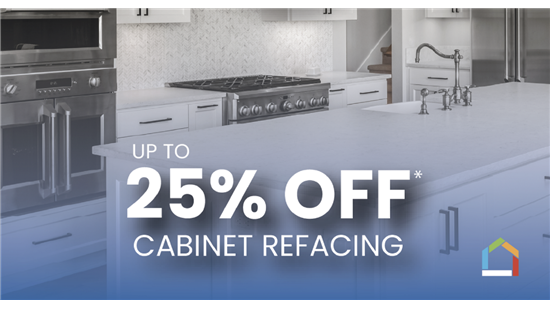 25% Off Cabinet Refacing