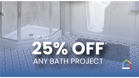 25% Off Bathroom Project