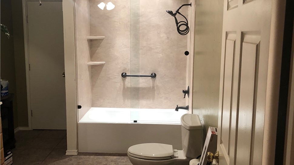 Bathroom Conversion - Shower to Tub Photo 1