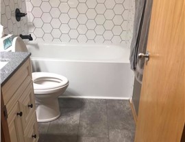 Bathroom Conversion - Shower to Tub Photo 4
