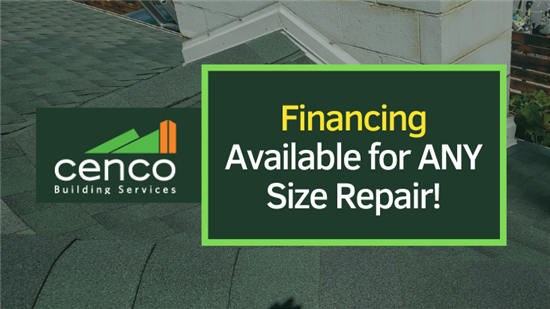 Financing Available for ANY Size Repair