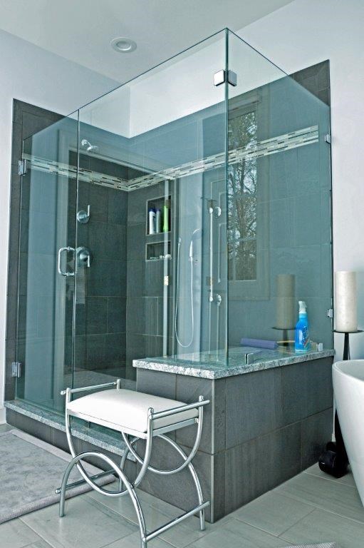 Barwick Lane Master Bath master bath remodel with glass shower