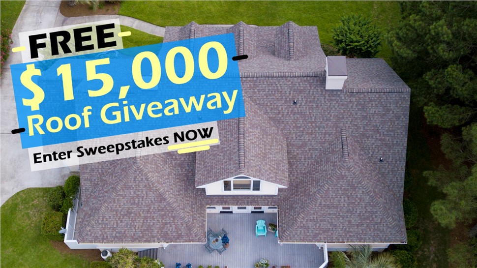 Enter Now to Win a $15,000 Roof, For Free!