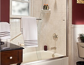 Tub to shower conversion | EZ Baths | Baton Rouge Bath Remodeler