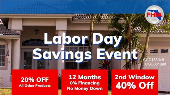 Labor Day Savings Sales Event