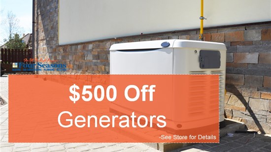 $500 Off Generators