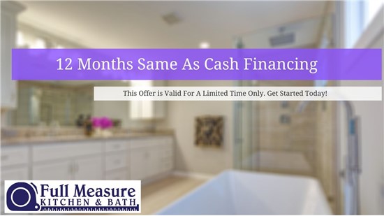 12 Months Same As Cash Financing