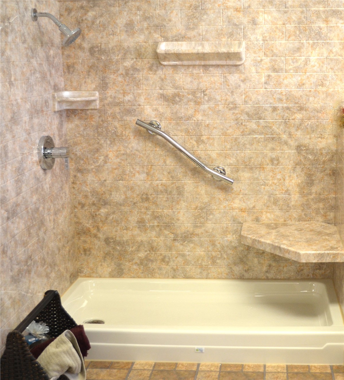 Tampa Shower Remodel Bathroom Remodeling Tampa FL Luxury Bath of