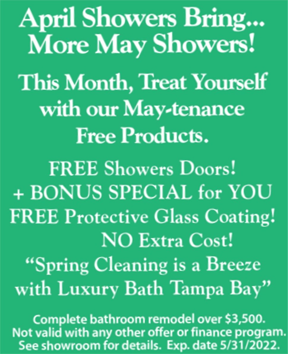 Free Shower Door + Bonus Special Protective Glass Coating