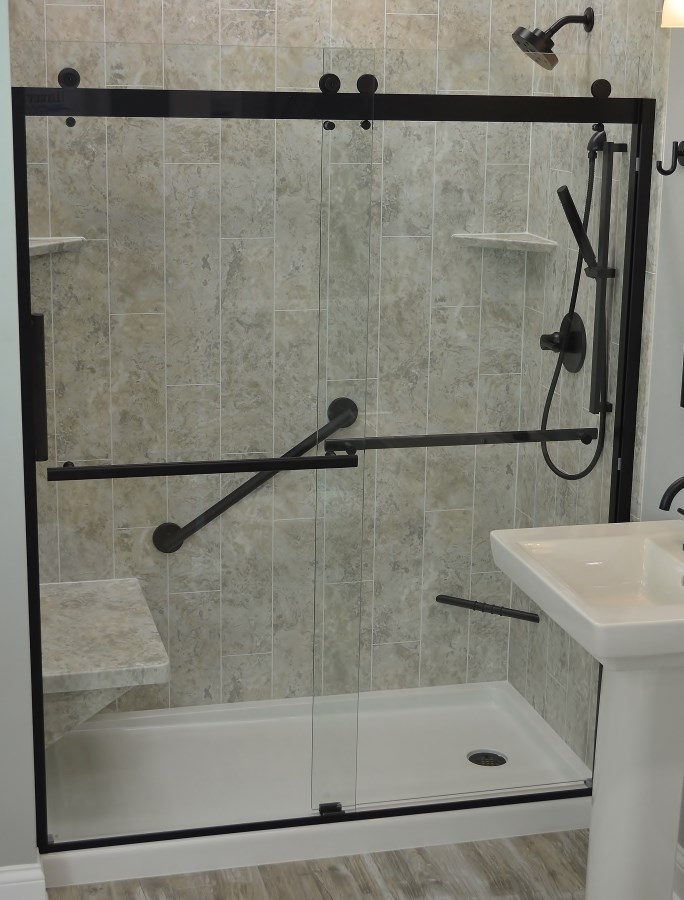 June Special Free Shower Doors Luxury Bath Of Tampa Bay Bathroom Remodel Special