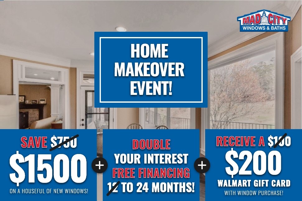 HOME MAKEOVER WINDOW EVENT!