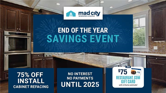 END OF THE YEAR KITCHENS SAVINGS EVENT!