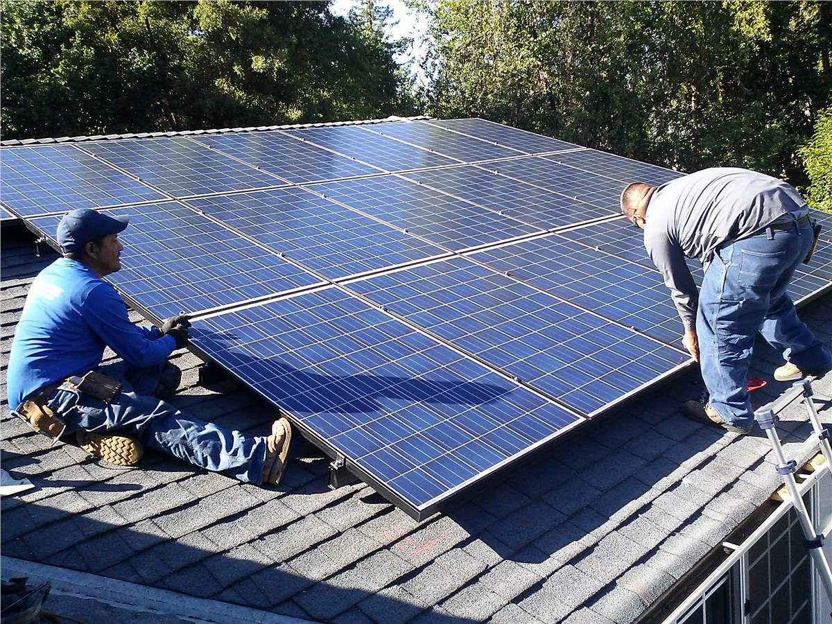 How To Install Solar Panels On Roof Yourself : How to install home