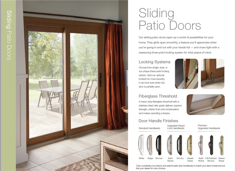 Premium Fiberglass Exterior and Patio Doors