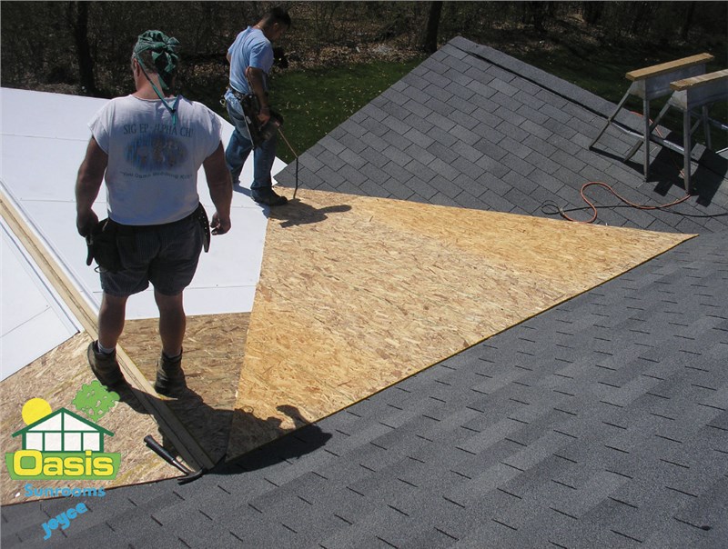 Insulated Roof with Shingles