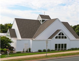 Church in Maple Grove updates their siding