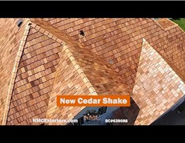 Amazing Drone Aerials of NMC's Cedar Shake Projects