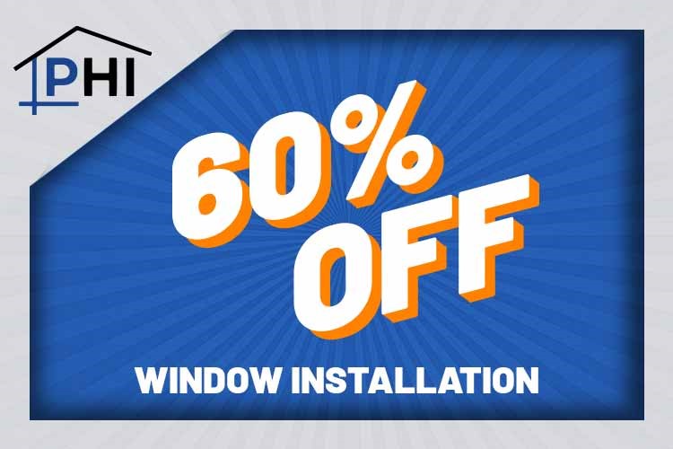 Get 60% Off Window Installation