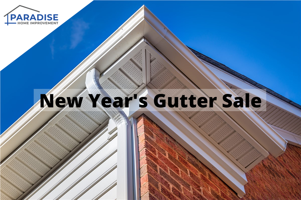 NEW YEAR'S GUTTERS SALE