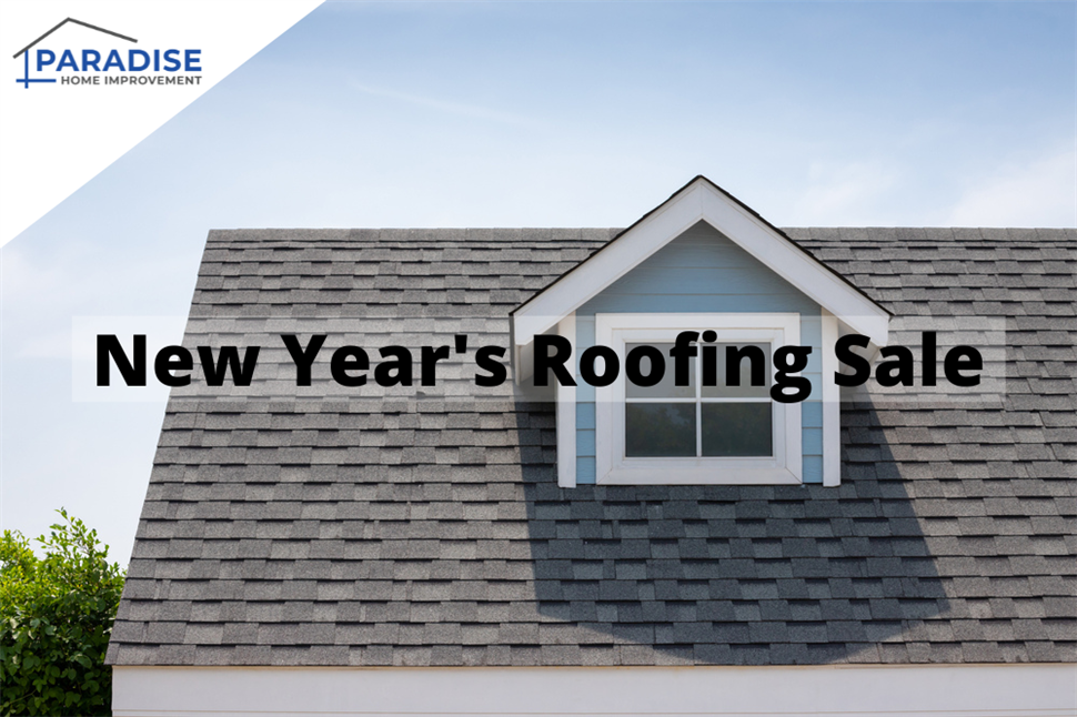 NEW YEAR'S ROOF REPLACEMENT SALE