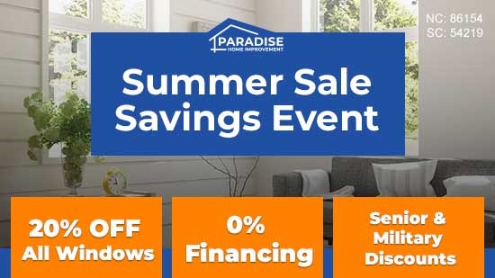 Summer Sale Windows Saving Event