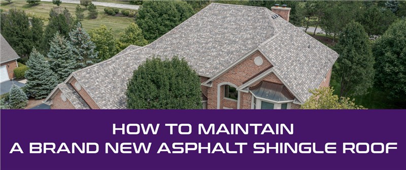 How To Maintain A Brand New Asphalt Shingle Roof