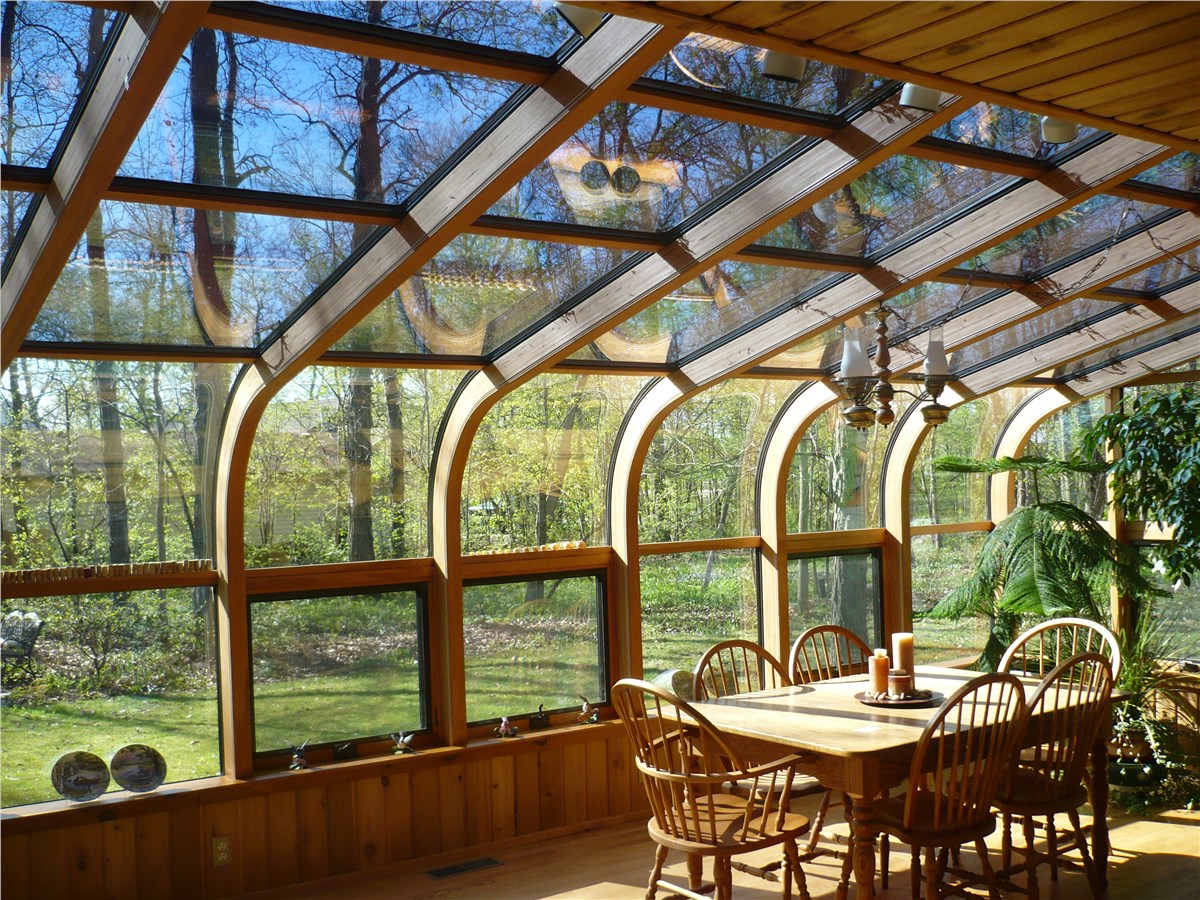 Green Bay Curved Eave Solarium Designs Green Bay Home Remodelers